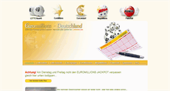 Desktop Screenshot of euromillions-deutschland.com
